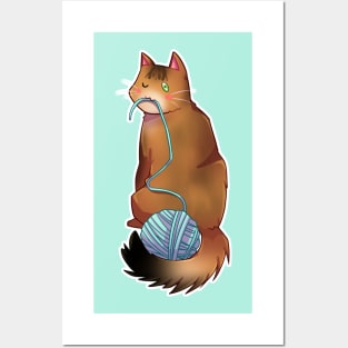 Somali Cat V.2 Posters and Art